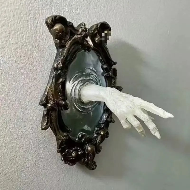Ghost Claw - Haunted Mirror Resin Decorative Craft Wall Decor Devil's Claw