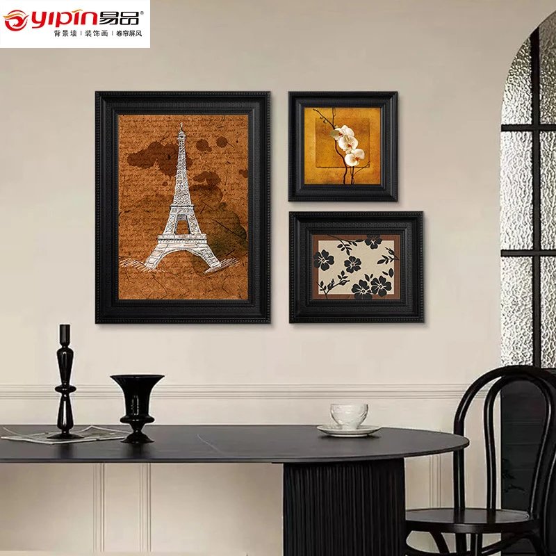 French Art Wall Hanging Painting Retro Porch Decorative Painting Home Corridor Living Room Bedroom | Wall Decor