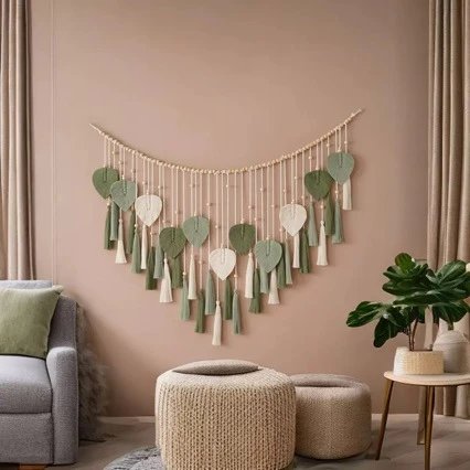 Nordic Hand-woven Wall Decor Tapestry Wall Hanging Bedroom Decor Room Layout Home Living Room Wall Hangings