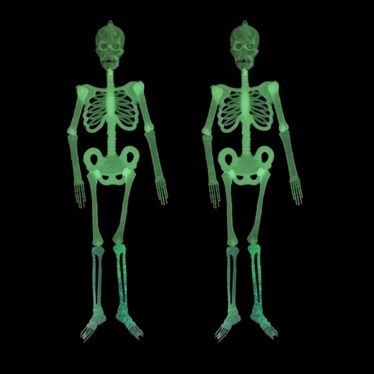 Halloween Ghost Festival Decorative Supplies Bar Ktv Scene Dressing Props Horror Luminous Skeleton | Halloween Decor